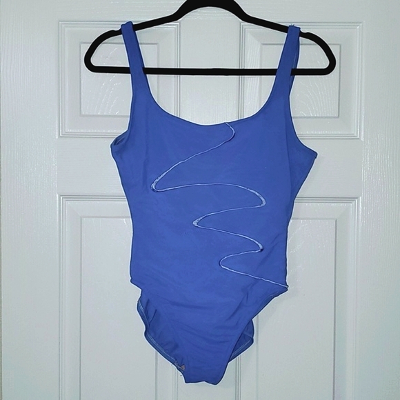 Miraclesuit Vintage Swirl Tank Swimsuit Sz 10